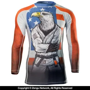 93brand x Meerkatsu "Freedom Eagle" Rash Guard