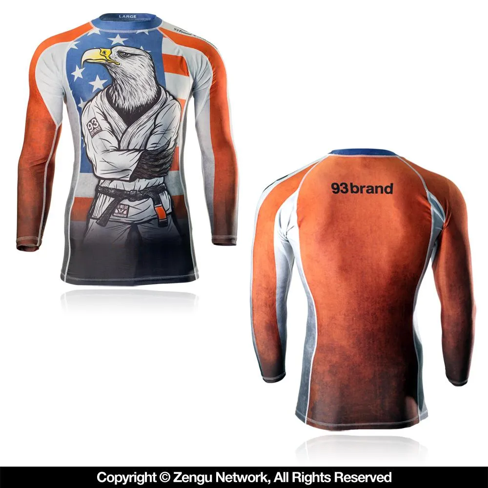 93brand x Meerkatsu "Freedom Eagle" Rash Guard