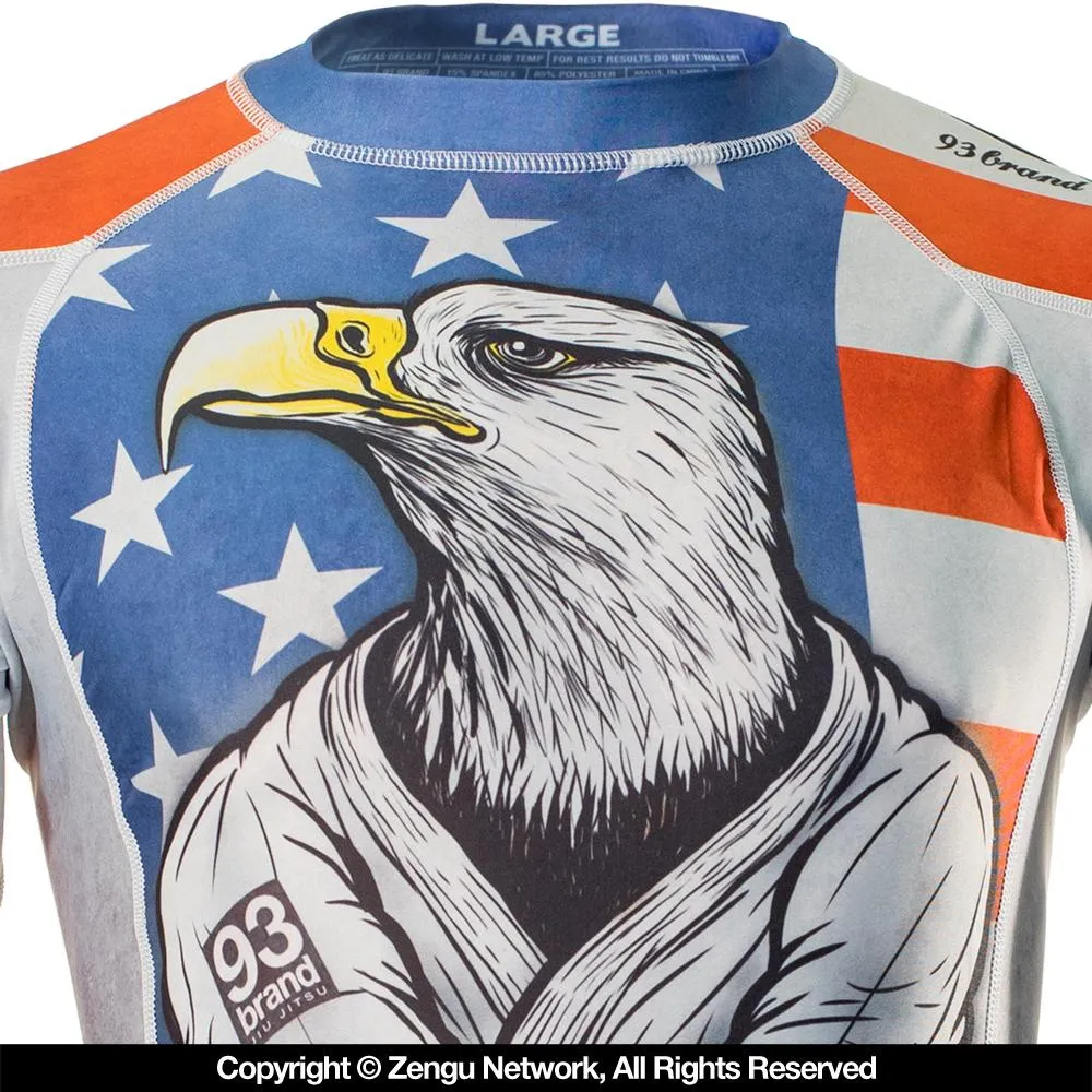93brand x Meerkatsu "Freedom Eagle" Rash Guard