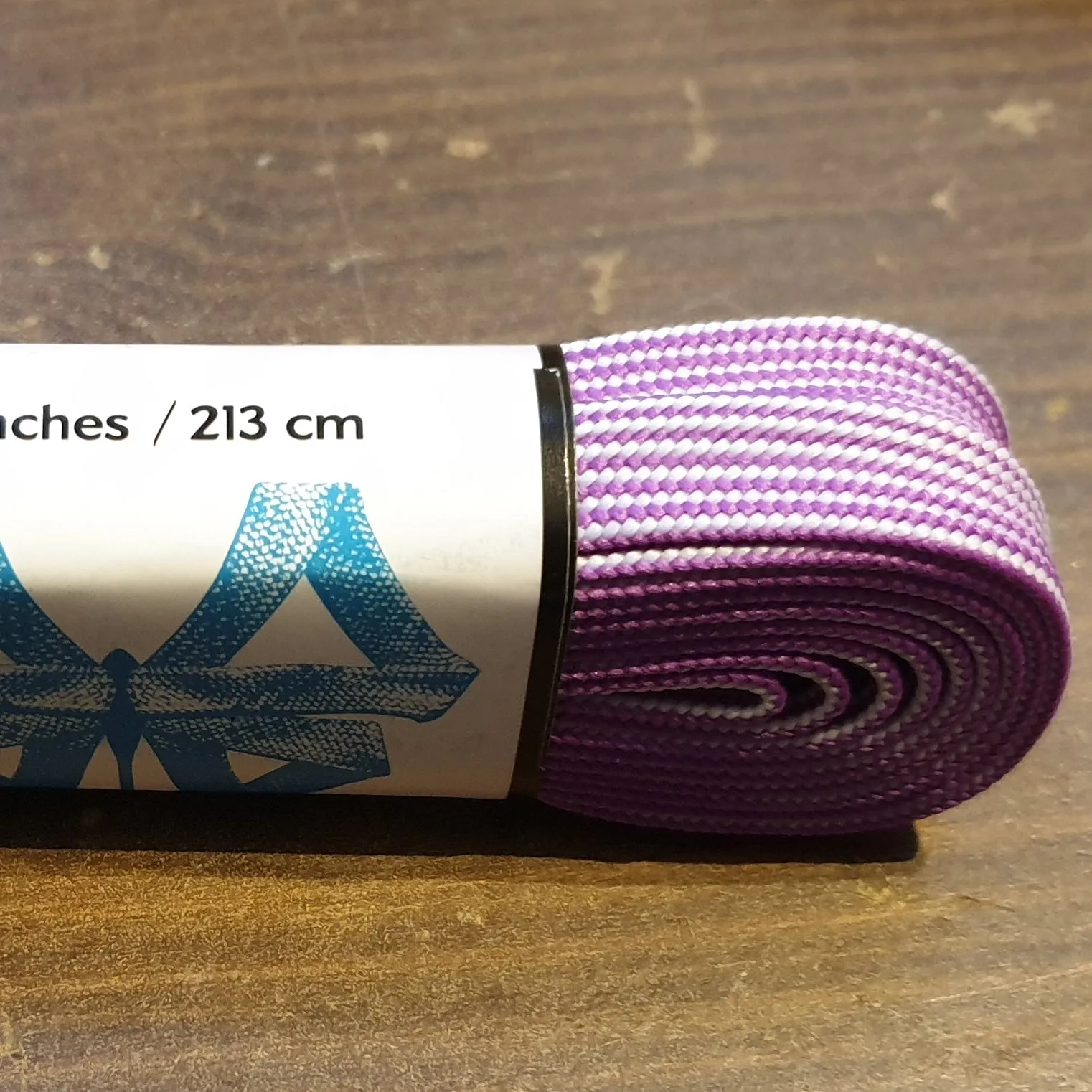 96''/244cm STYLE PATTERNED Waxed Derby Laces