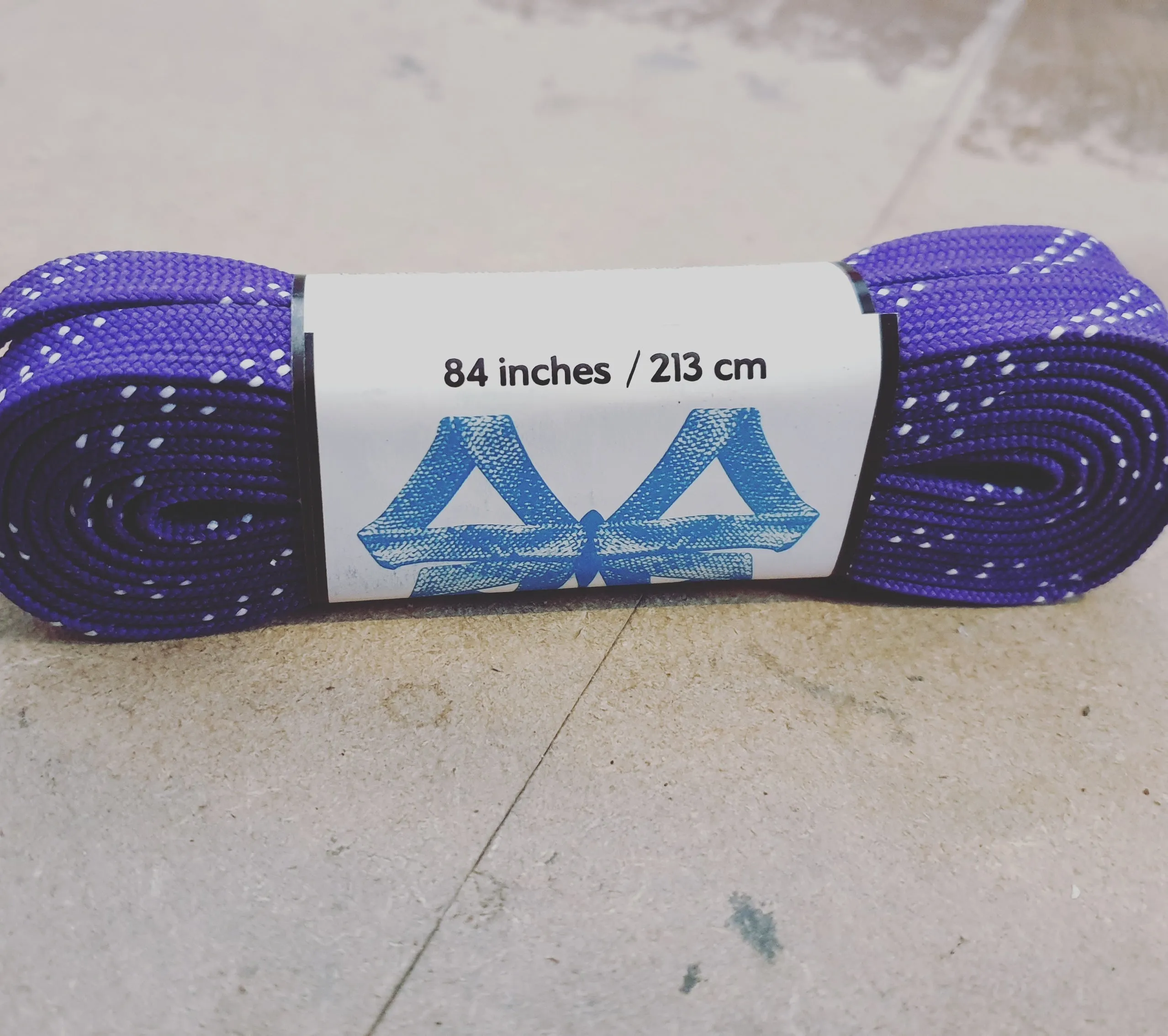96''/244cm STYLE PATTERNED Waxed Derby Laces