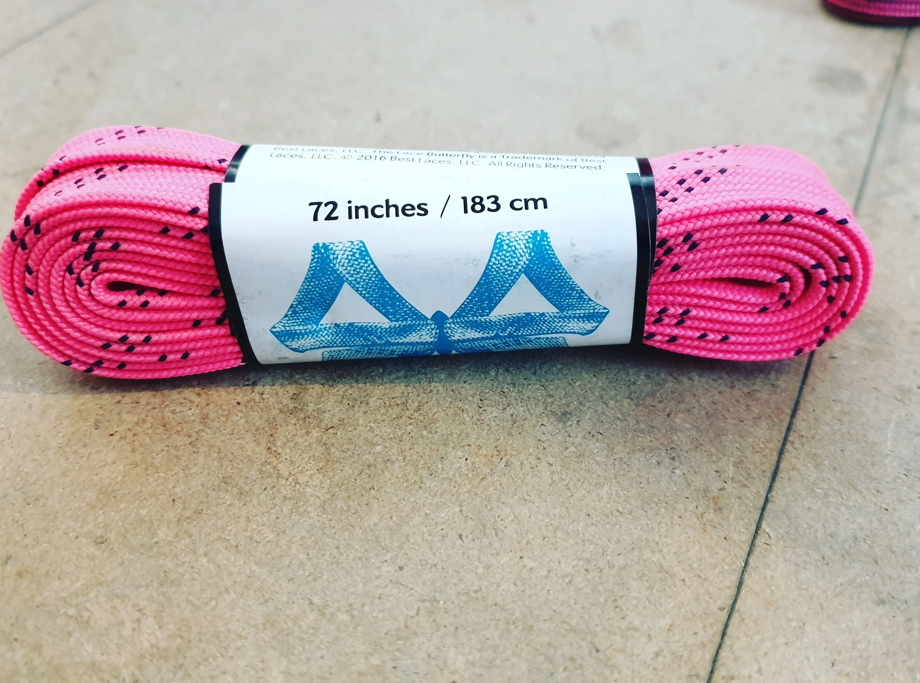 96''/244cm STYLE PATTERNED Waxed Derby Laces