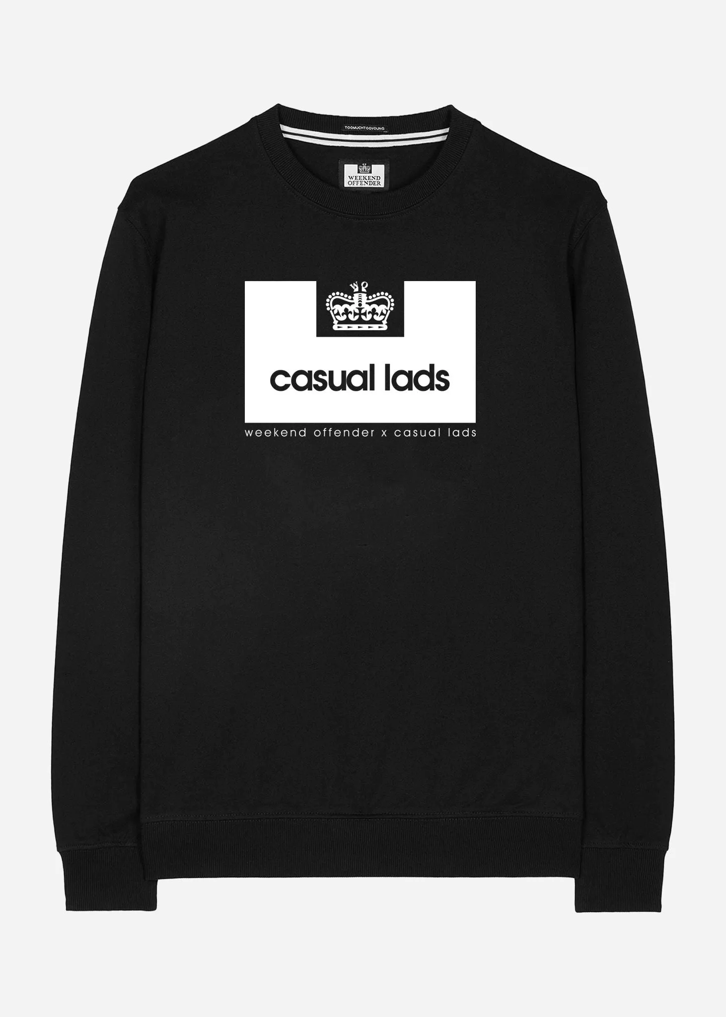 Casual Lads sweater - black