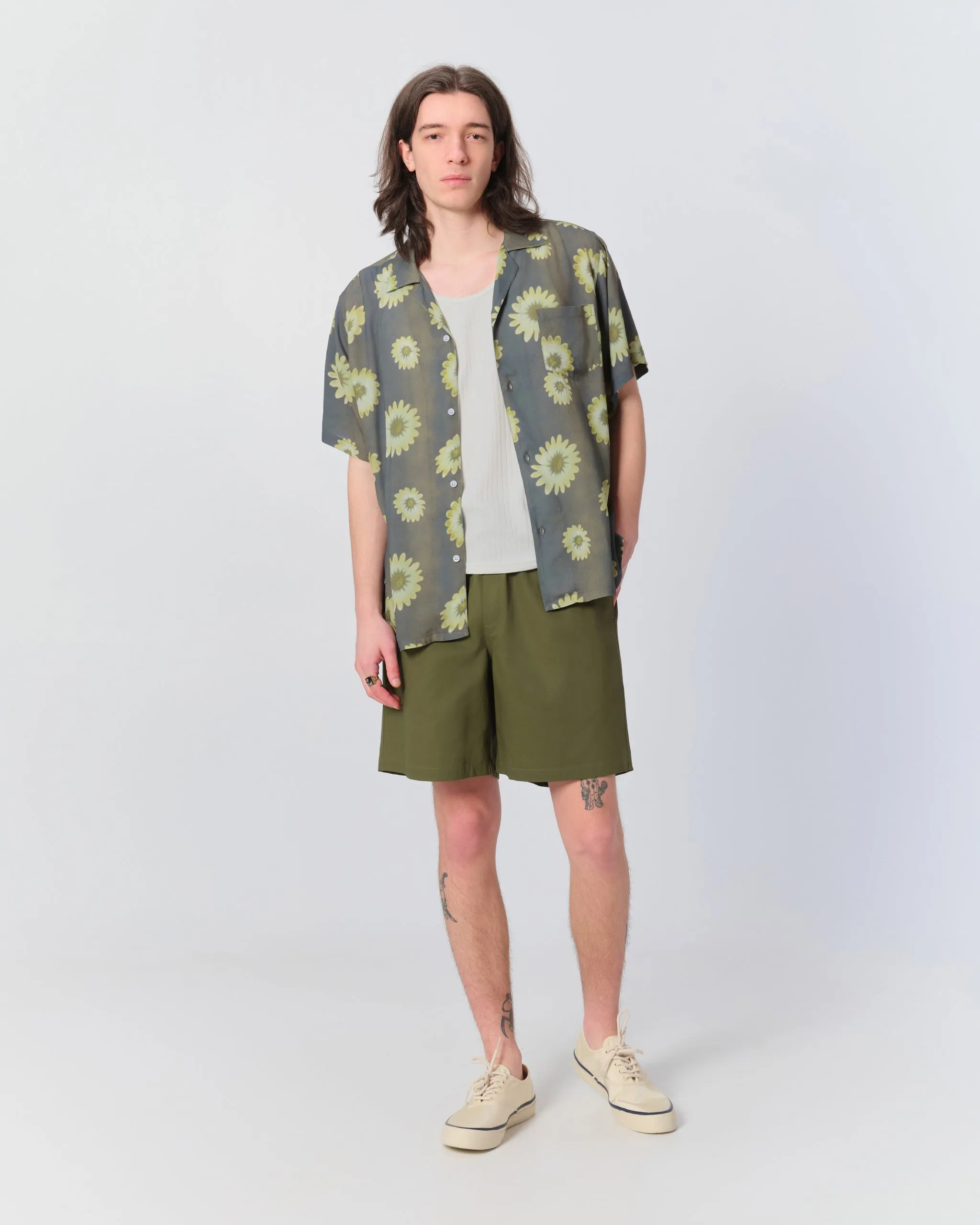 Concrete Air Garden Camp Shirt