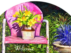 Daffodils Plaque-Small