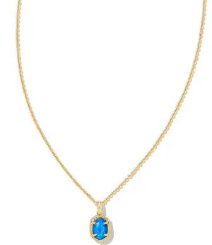 Daphne Framed Short Pendant Necklace