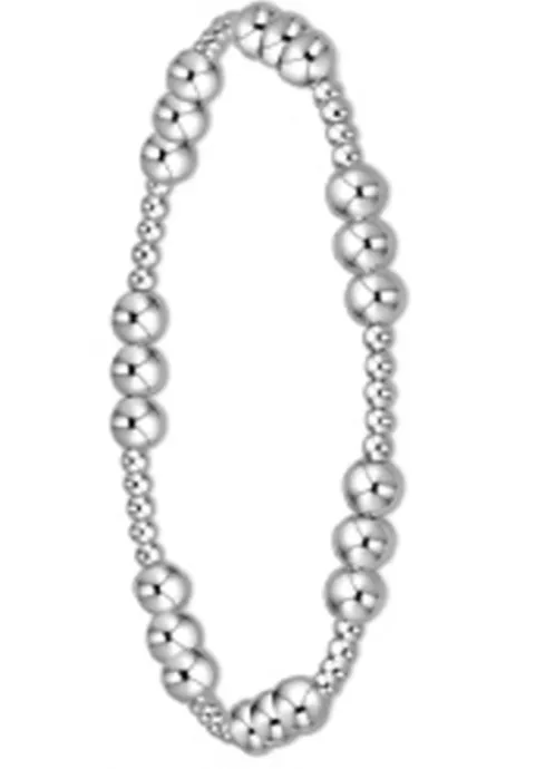 E Newton Classic Joy Pattern-Gold & Sterling