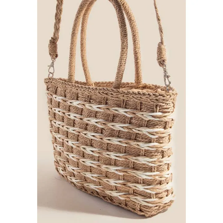 Isla Woven Hand Bag