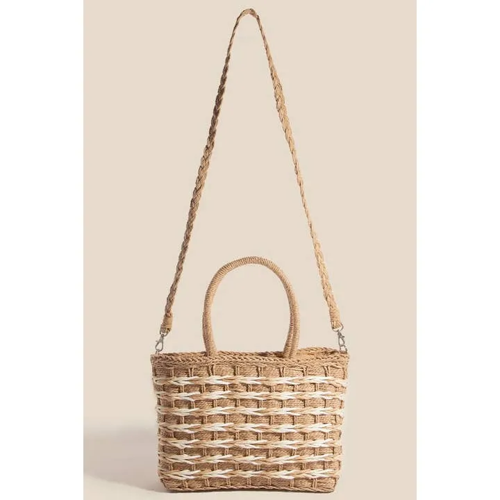 Isla Woven Hand Bag