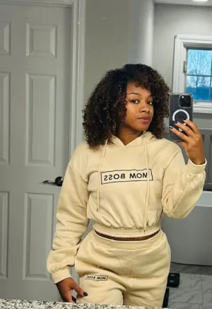 Mom Boss Limited Edition Crop Sweatsuits