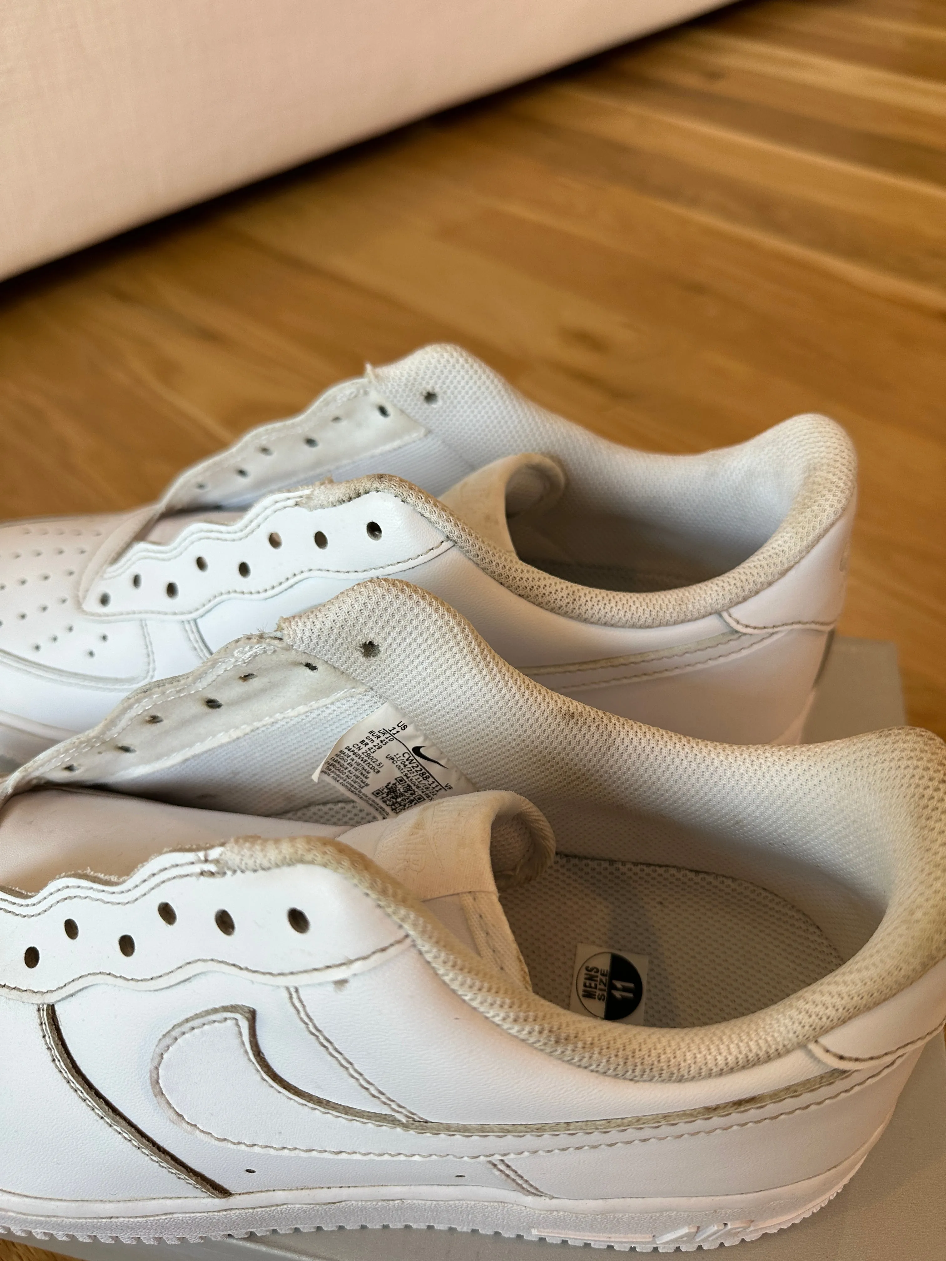 Nike Air Force 1 Low '07 White Sz 11