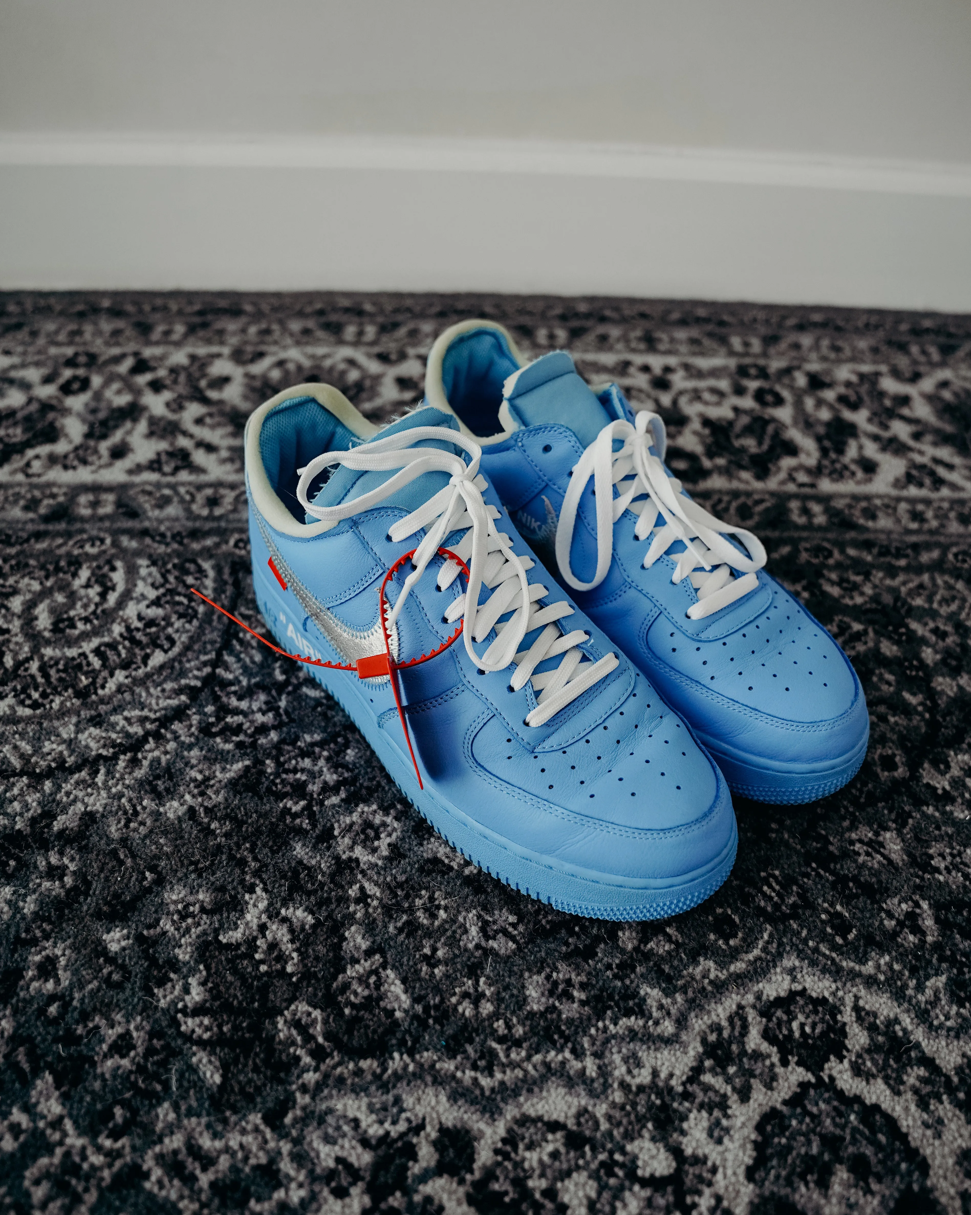 Nike Air Force 1 Low Off-White MCA University Blue Sz 11 (NO BOX)