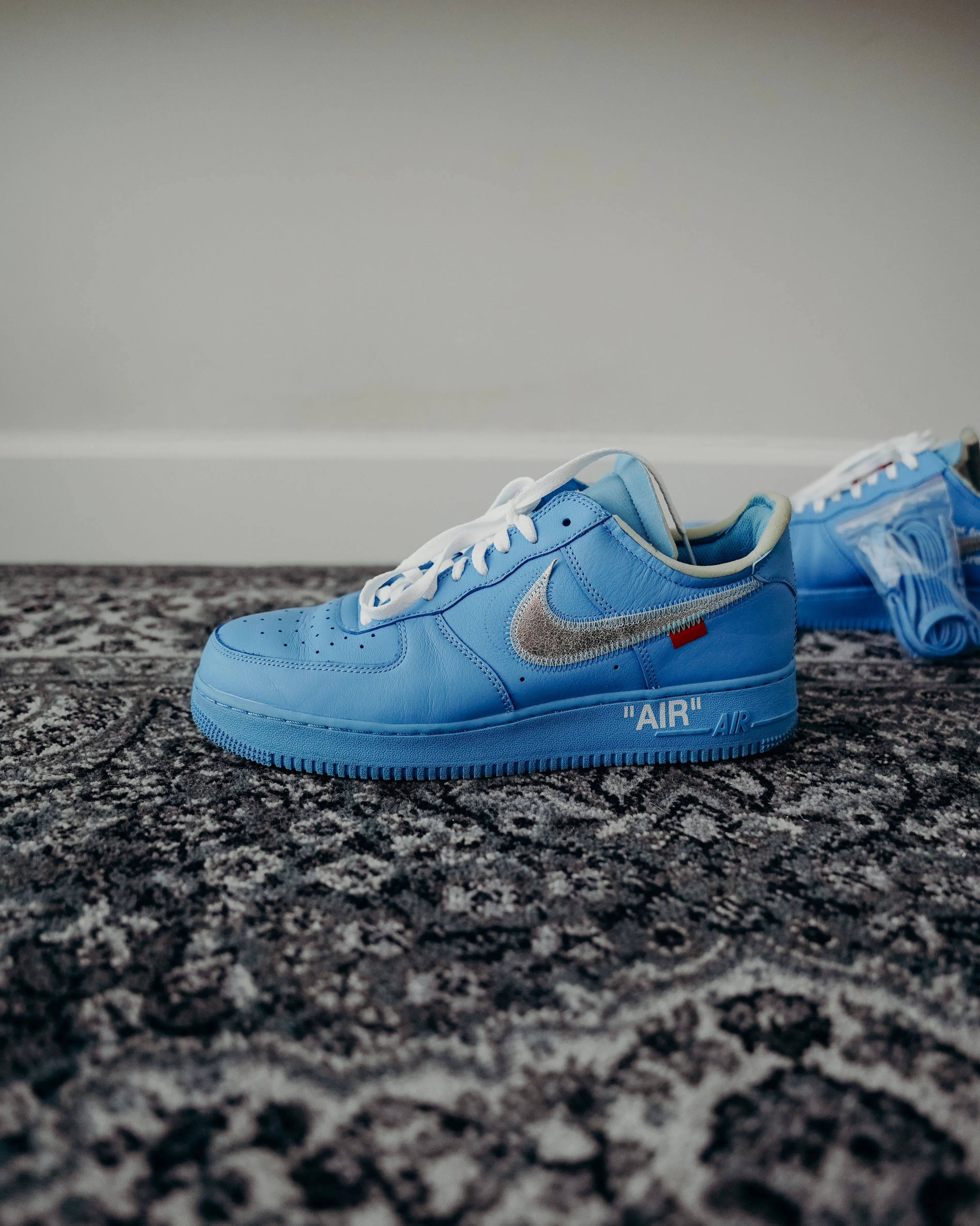 Nike Air Force 1 Low Off-White MCA University Blue Sz 11 (NO BOX)