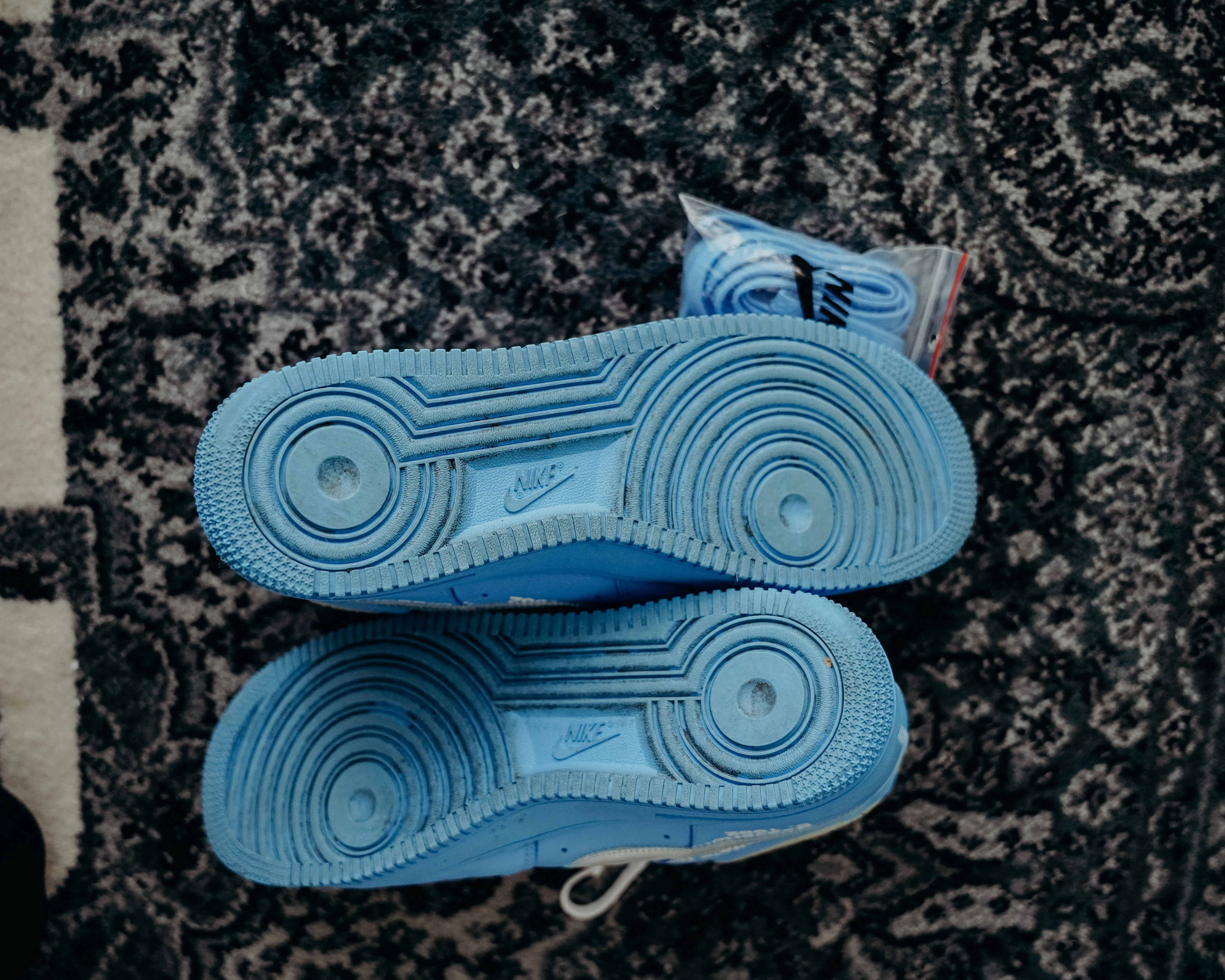Nike Air Force 1 Low Off-White MCA University Blue Sz 11 (NO BOX)