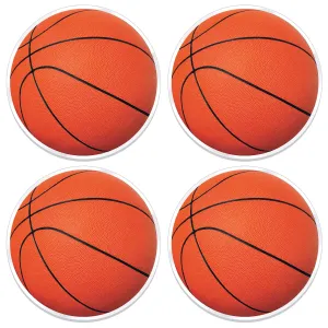 Plastic Basketball Placemats (4 per package)