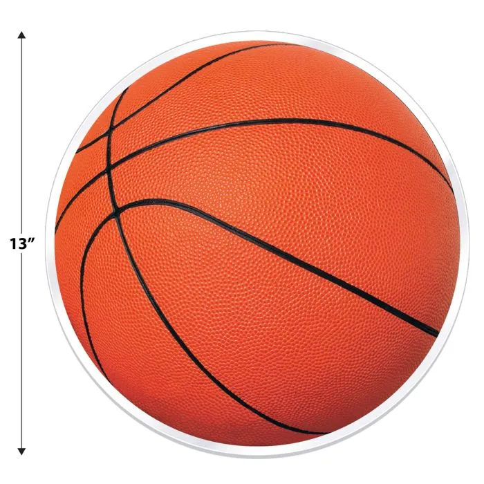 Plastic Basketball Placemats (4 per package)