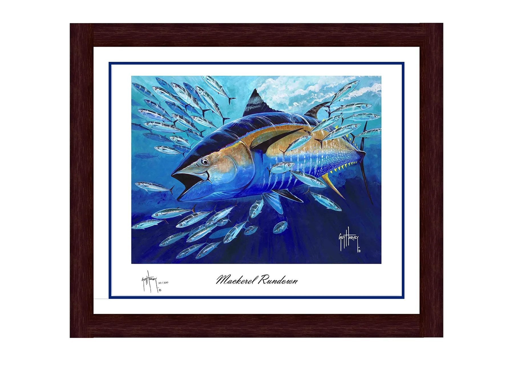 "Log Jam" Limited Edition Lithograph