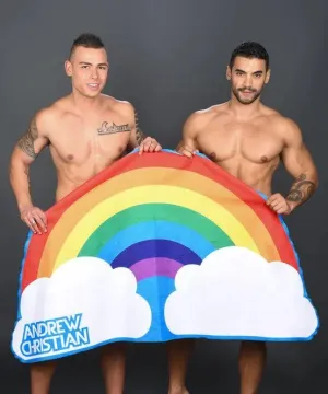 Rainbow Pride Beach Towel