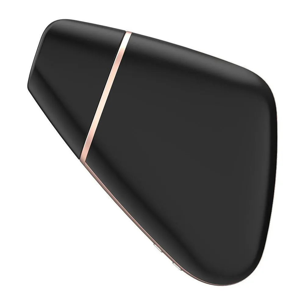 Satisfyer Love Triangle Clit Massager App-Enabled Black