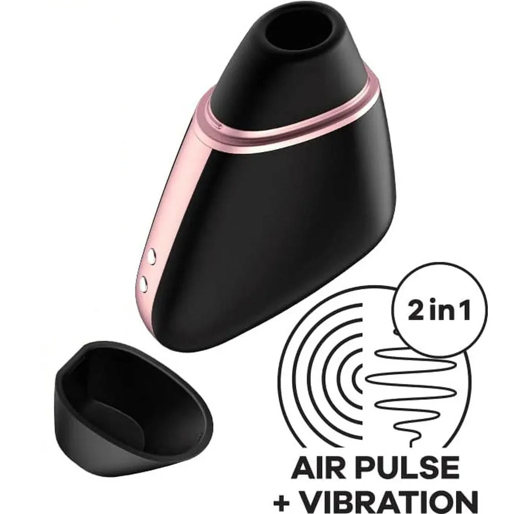 Satisfyer Love Triangle Clit Massager App-Enabled Black