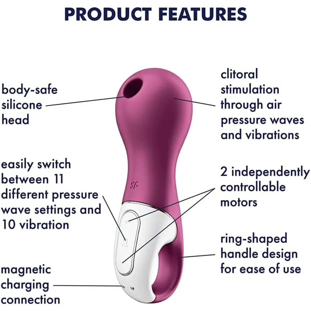 Satisfyer Lucky Libra Air Pulse Stim And Vibe
