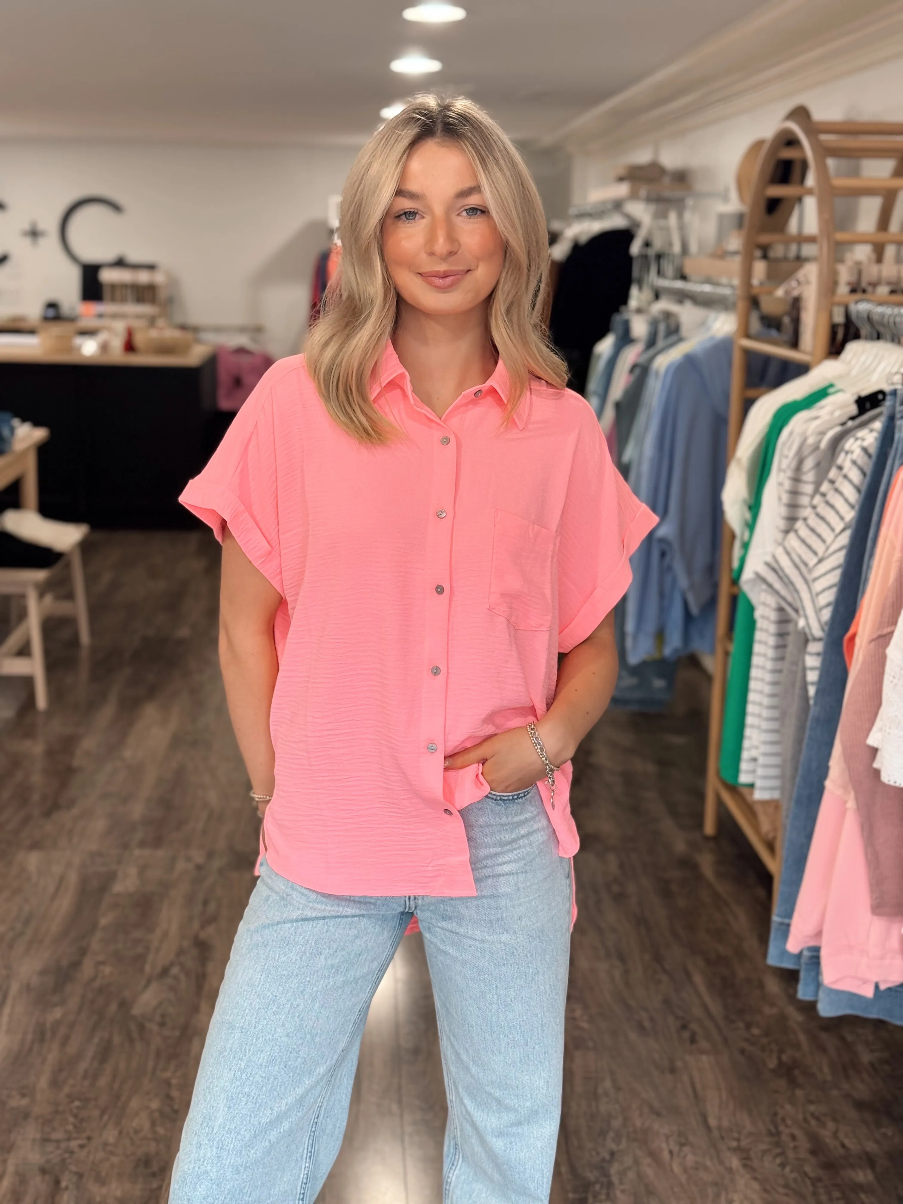 Seasonal Oversized Blouse - Several Colors