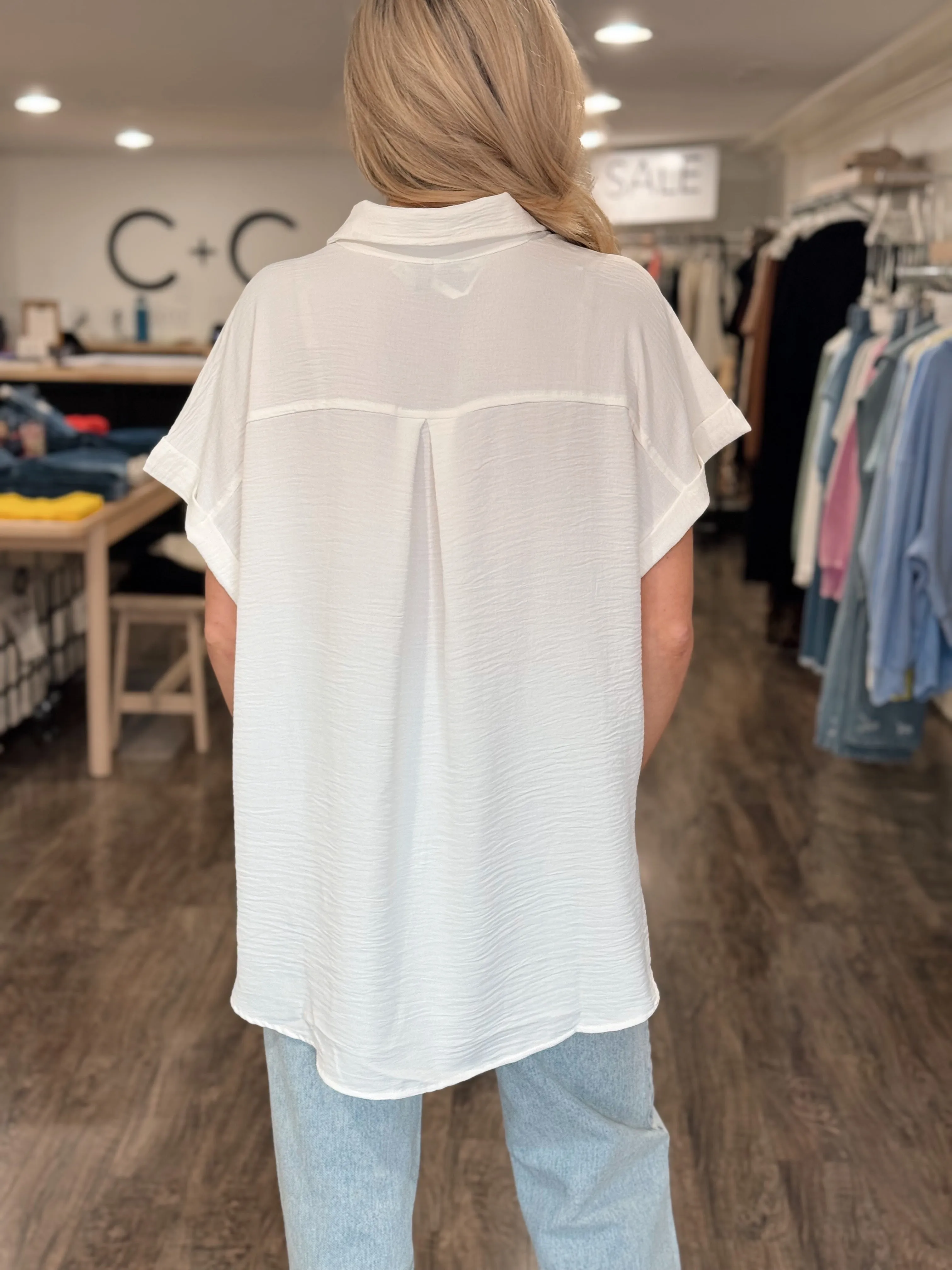 Seasonal Oversized Blouse - Several Colors