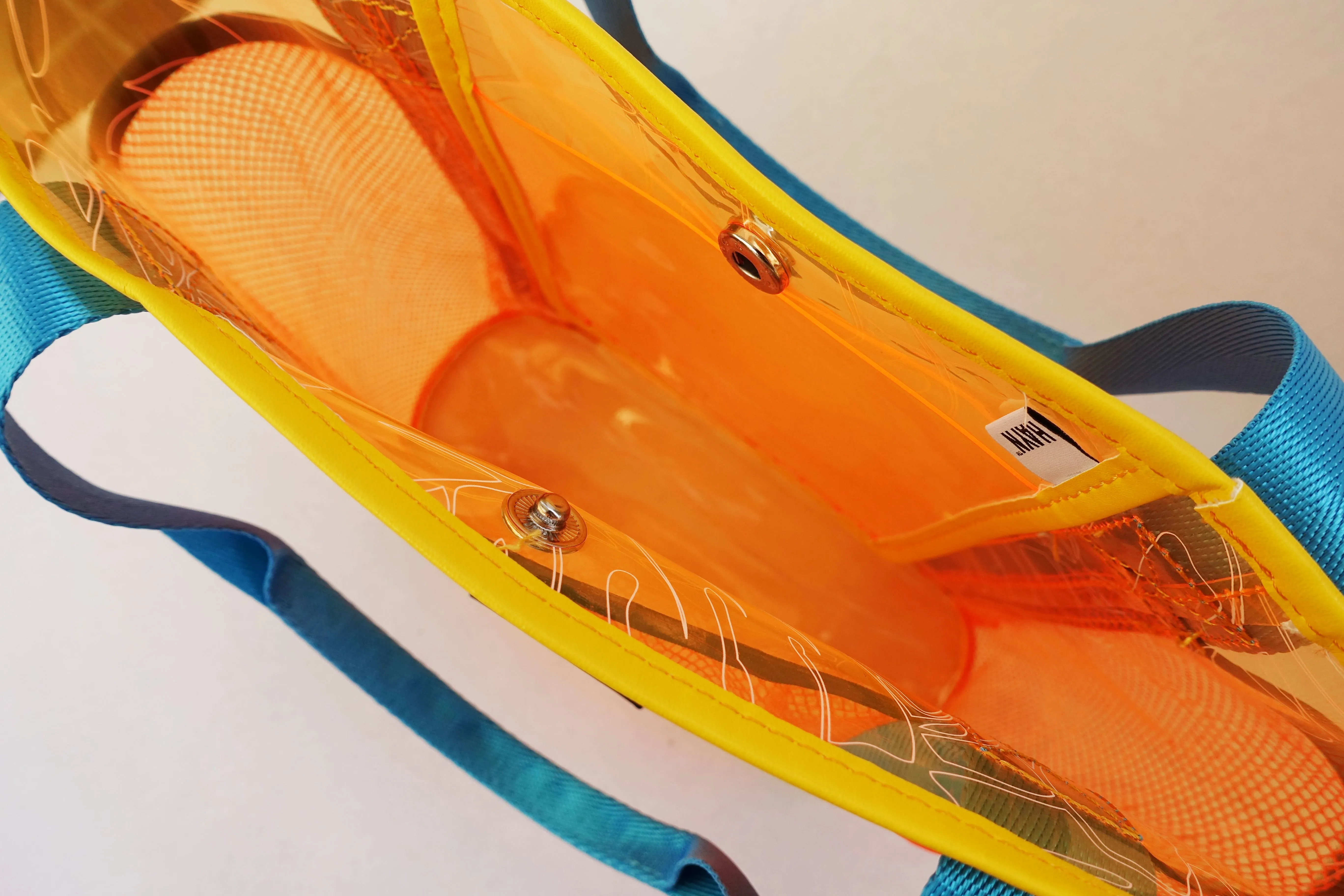 Sig on Smith x HAYN x ILA Swim Large Beach Bag - Orange/Teal/Yellow