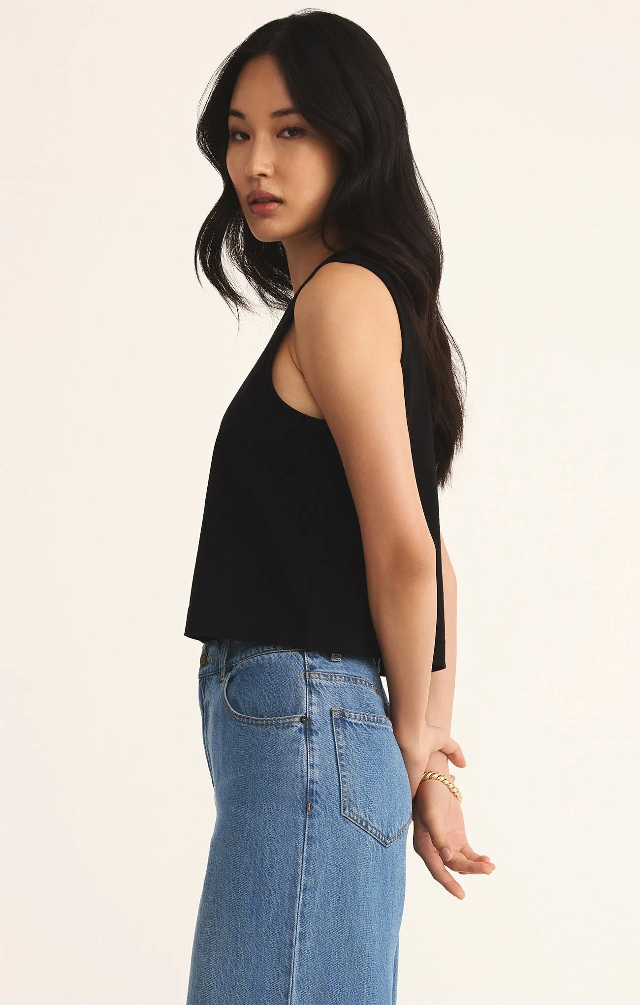 Sloane Jersey Muscle Tank