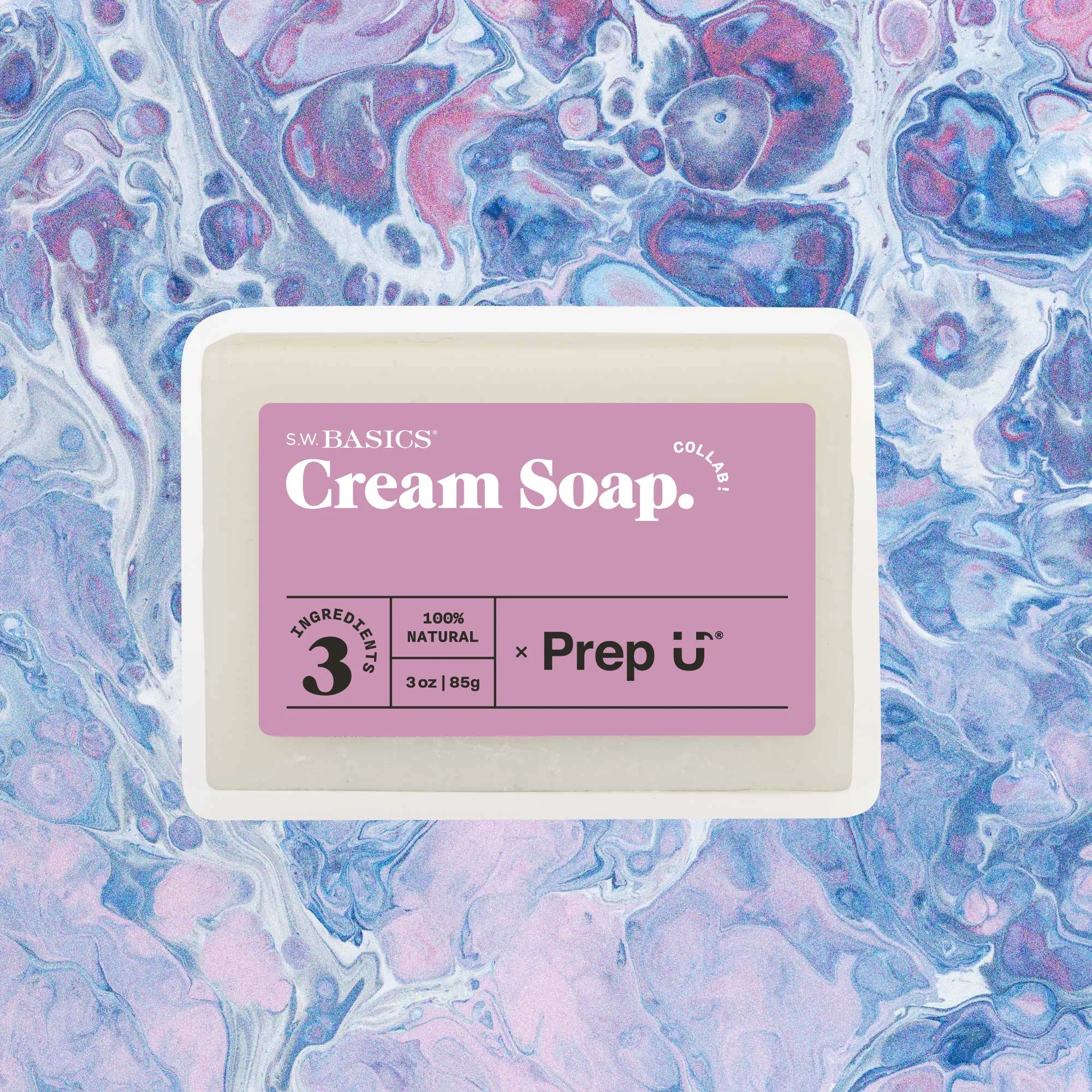 S.W. Basics x Prep U. Cream Soap